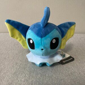 NWT Pokemon Center Vaporeon 7” 2017 USA